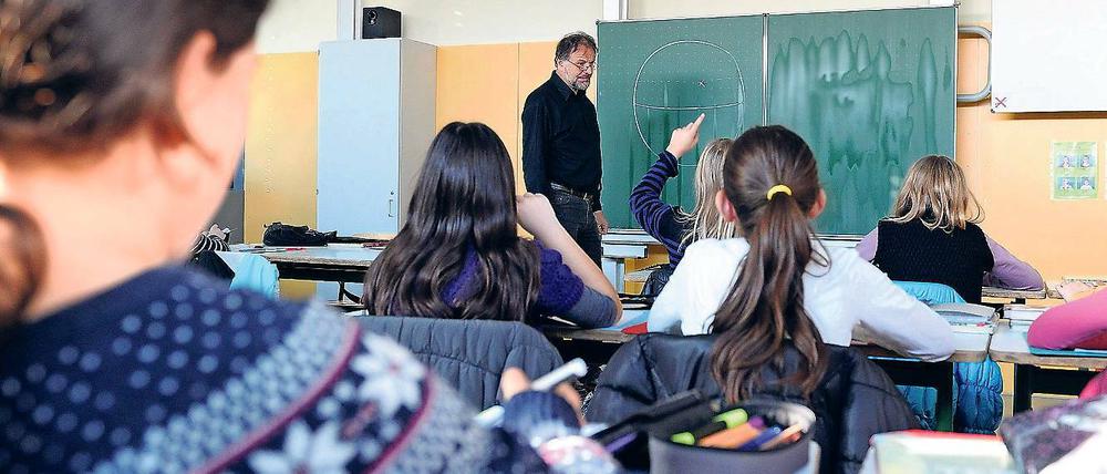 Volle Klasse. Durch den Bevölkerungszuwachs sind die Schulen im Landkreis völlig ausgelastet.