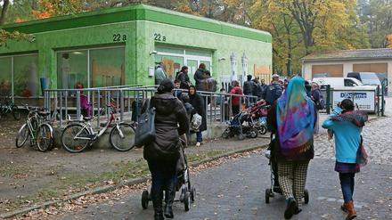 Bis zu 1200 Menschen holen jede Woche Lebensmittel bei der Potsdamer Tafel.