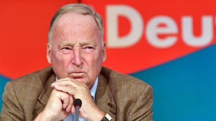 Fraktionschef Alexander Gauland (AfD) will in die PKK gewählt werden.