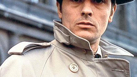 Ein Gesicht wie kein zweites: Alain Delon in dem Filmklassiker "Der eiskalte Engel" von Jean-Pierre Melville