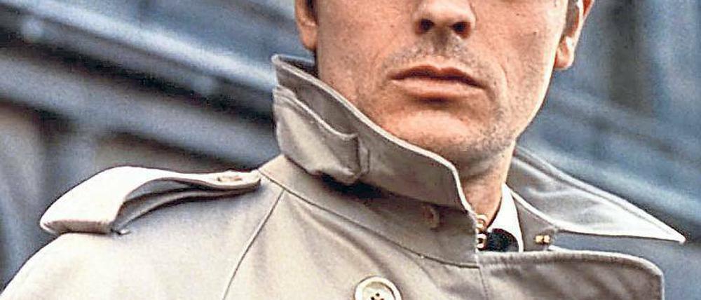 Ein Gesicht wie kein zweites: Alain Delon in dem Filmklassiker "Der eiskalte Engel" von Jean-Pierre Melville