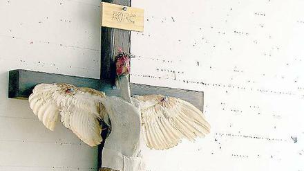 Ist das blasphemische Kunst? Die Arte-Doku beschäftigt sich auch mit Deborah Sengls „Via Dolorosa“.