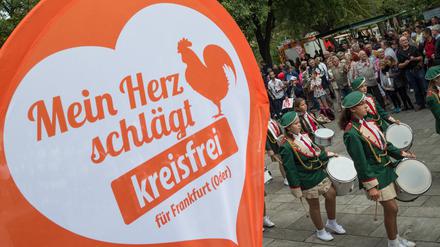 Frankfurt (Oder) würde seine Kreisfreiheit im Zuge der Kreisreform verlieren.