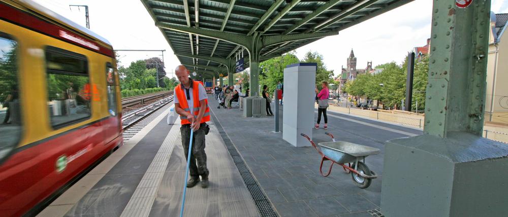 Der Bahnhof Babelsberg wurde erst im Sommer saniert.
