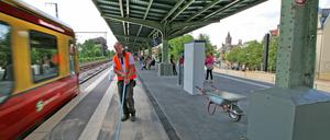 Der Bahnhof Babelsberg wurde erst im Sommer saniert.