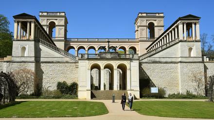Bis Ostern 2017 sollen die Sanierungsarbeiten am Belvedere abgeschlossen sein.