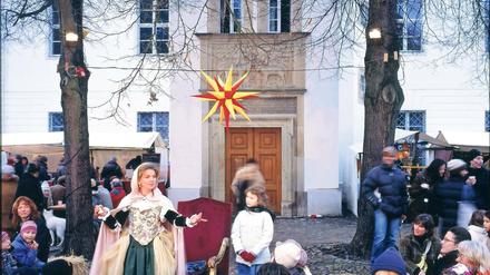Es war einmal... Am Jagdschloss Grunewald werden Märchen erzählt.