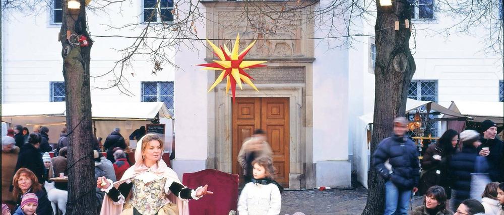 Es war einmal... Am Jagdschloss Grunewald werden Märchen erzählt.