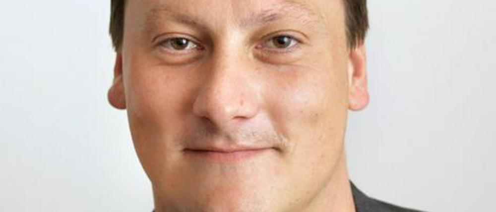 Linken-Kreischef Sascha Krämer.