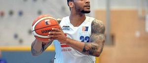 Eintrachts Top-Scorer. Pro Partie erzielte der US-Amerikaner Joshua Adeyeye bislang im Schnitt rund 18 Punkte.