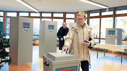 Quasi eine Stichwahl. Nur zwei Kandidaten standen zur Auswahl.