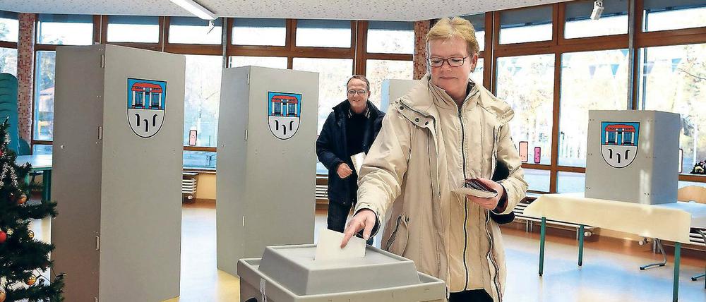 Quasi eine Stichwahl. Nur zwei Kandidaten standen zur Auswahl.