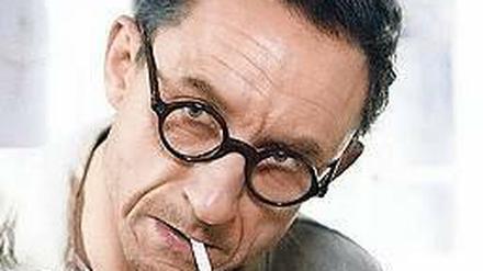 Michael Schenk agiert in den Spielszenen der Doku als Hans Fallada.