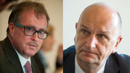 „Ich gehe davon aus, dass Stefan Ludwig diese Angelegenheit kurzfristig regeln wird", sagte Brandenburgs Ministerpräsident Dietmar Woidke (r.).