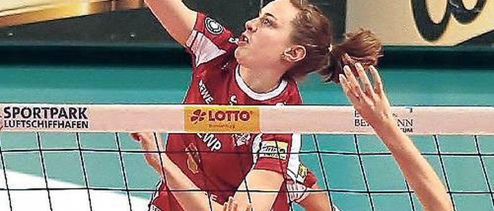 Herausragende Akteurin. In einem starken Potsdamer Team glänzte Lisa Gründing ganz besonders.