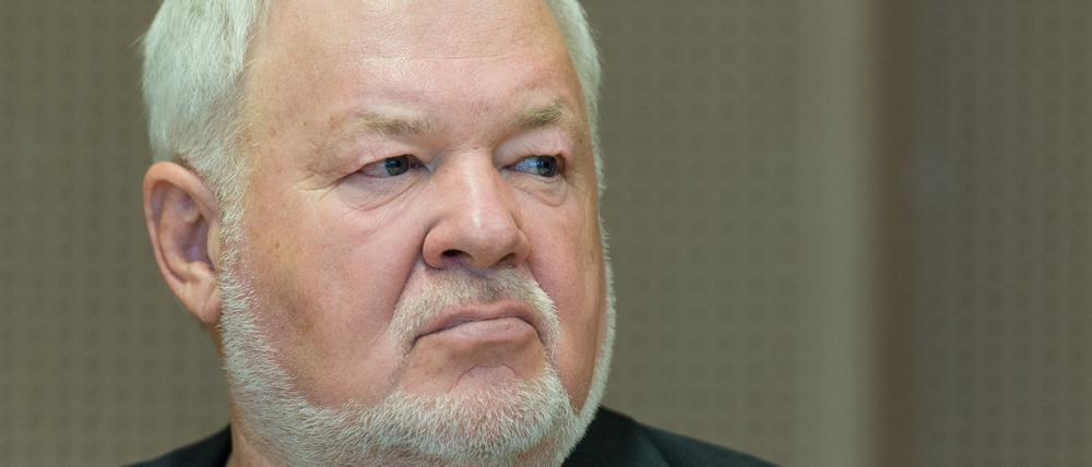 Ex-Hotelier Axel Hilpert beim Prozess-Auftakt im April 2016.