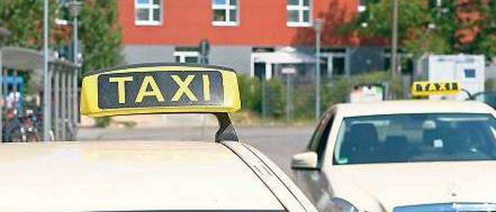 Wer ein Taxi in Potsdam ergattert, kann sich derzeit glücklich schätzen.