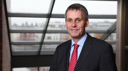 Glaubt an seine Wiederwahl. Michael Grubert (SPD) hat ein gutes Gefühl, was den Wahlausgang am 27. November angeht. Der 57-Jährige will sich in den kommenden acht Jahren auf eine Umstrukturierung der Liegenschaften im Bannwald konzentrieren.