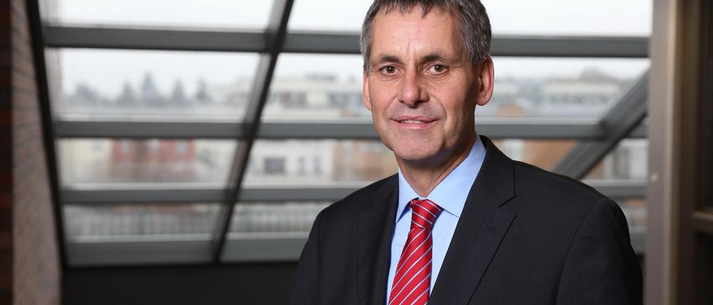 Glaubt an seine Wiederwahl. Michael Grubert (SPD) hat ein gutes Gefühl, was den Wahlausgang am 27. November angeht. Der 57-Jährige will sich in den kommenden acht Jahren auf eine Umstrukturierung der Liegenschaften im Bannwald konzentrieren.