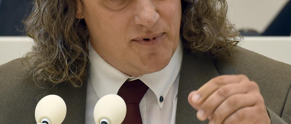 Der Brandenburger AfD-Abgeordnete Steffen Königer: „Es ist nicht unerheblich, wen die Fraktion im Landtag empfängt und was sie damit zum Ausdruck bringen will."