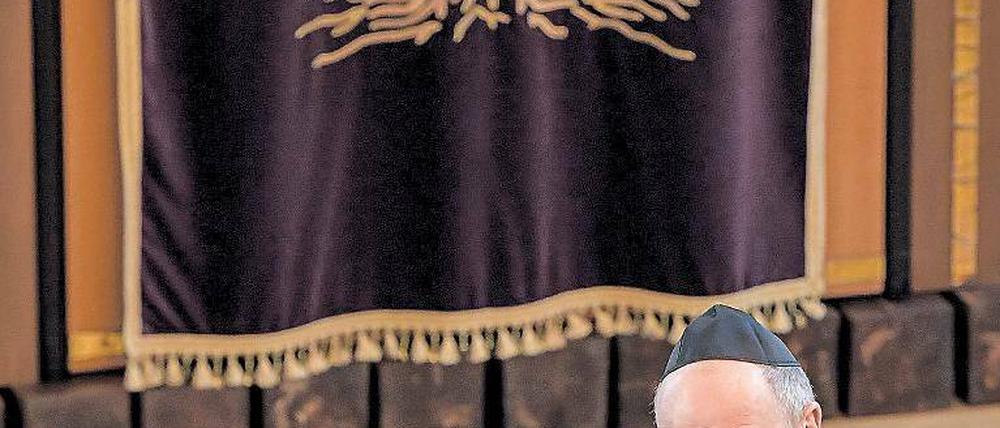Symbolträchtig. Gauck und Woidke besuchten die Cottbuser Synagoge.