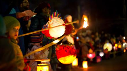 Laternenumzüge, Symbolbild.