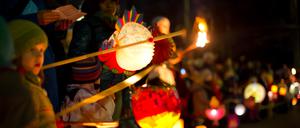 Laternenumzüge, Symbolbild.