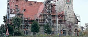 Frisch bedacht. Die Kirche Bornim hat ein neues Dach bekommen.