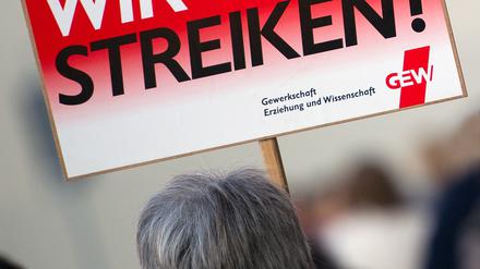 Auch in Potsdam sind Lehrer zum Streik aufgerufen.