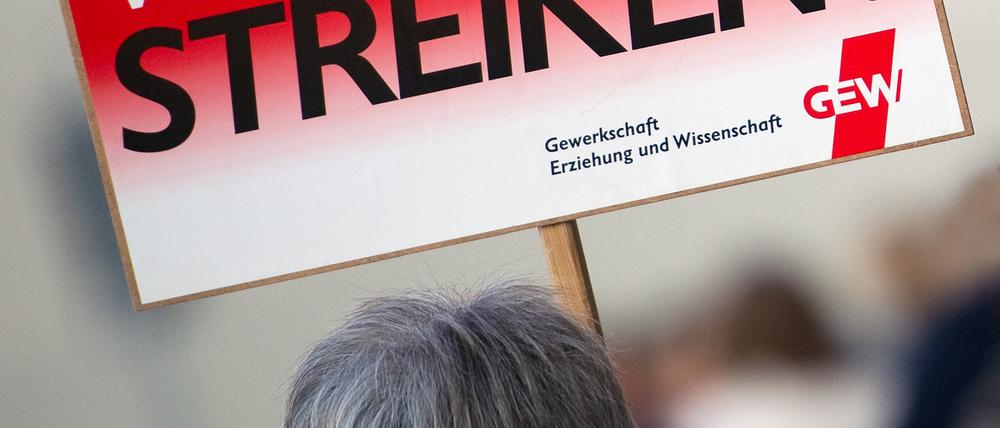 Auch in Potsdam sind Lehrer zum Streik aufgerufen.