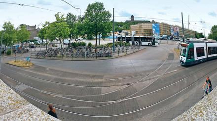 Unübersichtlich. Das Leipziger Dreieck, einer der wichtigsten Knotenpunkte der Stadt, wird ab 2018 für Jahre zur Großbaustelle – um den Verkehrsfluss zu verbessern.