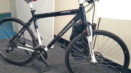 Das Fahrrad. Die Polizei sucht nach dem rechtmäßigen Eigentümer.