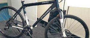 Das Fahrrad. Die Polizei sucht nach dem rechtmäßigen Eigentümer.