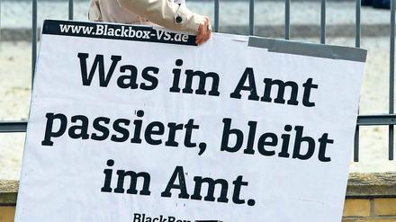 Verfassungsschutz als Black Box? 