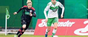 Doppeltorschützin. Svenja Huth erzielte den ersten und fünften Treffer.