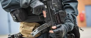 Brandenburgs bisherige Anti-Terror-Einheit wird aufgewertet - und auch Waffen und Spezialkräfte, wie das SEK, werden aufgerüstet.