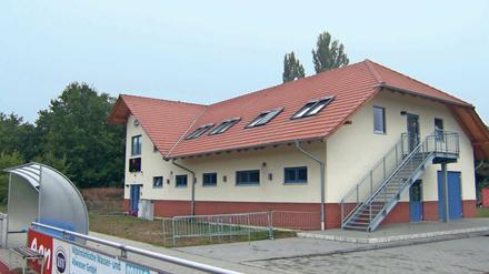 Halbes Haus. Mit Geldern des Landes und der Gemeinde könnte der RSV im kommenden Jahr den noch fehlenden Flügel seines Sozialgebäudes bauen und das Haus vollenden.