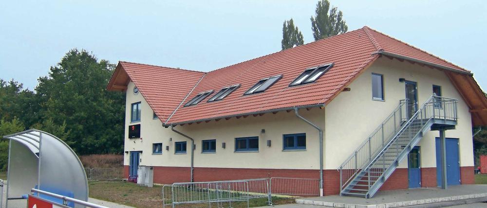 Halbes Haus. Mit Geldern des Landes und der Gemeinde könnte der RSV im kommenden Jahr den noch fehlenden Flügel seines Sozialgebäudes bauen und das Haus vollenden.