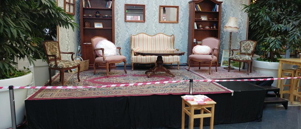Bei "Havelsounds" wird traditionell in Wohnzimmer-Atmosphäre getalkt.