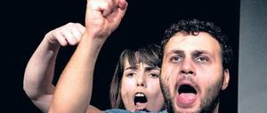 Starkes Spiel. Angélique Préau und Jalal Mando im T-Werk.