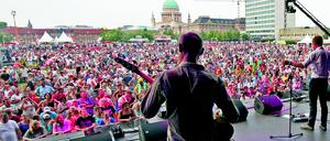 Das Stadtwerkefest - hier eine Aufnahme von 2015