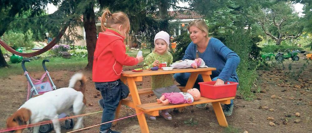 Arbeiten und spielen. Der Verein Rockzipfel will demnächst in Glindow ein Eltern-Kind-Büro eröffnen. Junge Eltern sollen dort arbeiten können, während es vor Ort auch eine Betreuung fürs Kind gibt. Mit dem Konzept ist der Verein in Potsdam bereits erfolgreich.