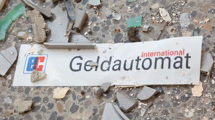 2015 wurden neun Geldautomaten in Brandenburg gesprengt. In diesem Jahr sind es bereits 24 Fälle.