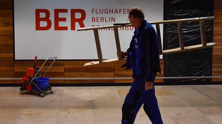 Die Bauarbeiten am BER sind noch nicht beendet.