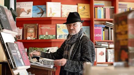 Carsten Wist vom "Literaturladen Wist" darf sich auch in diesem Jahr Hoffnungen machen, den Deutschen Buchhandlungspreis zu gewinnen.