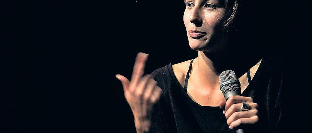 Spitzfindig? Agata Maszkiewicz eröffnet das diesjährige „Nitka“-Festival.