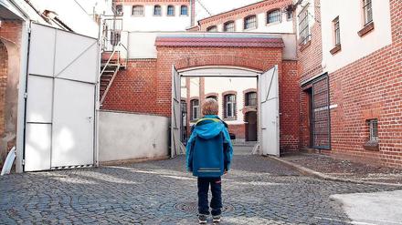 Gedenkort: Beim Tag der offenen Tür in der Lindenstraße 54.