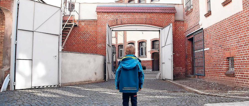 Gedenkort: Beim Tag der offenen Tür in der Lindenstraße 54.