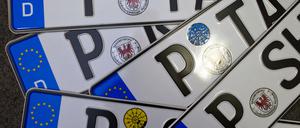 Auf Potsdams Straßen werden am 11. Oktober Kennzeichen eingescannt.