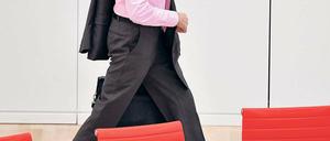 Stümperhaft? Innenminister Karl-Heinz Schröter (SPD) im Landtag.